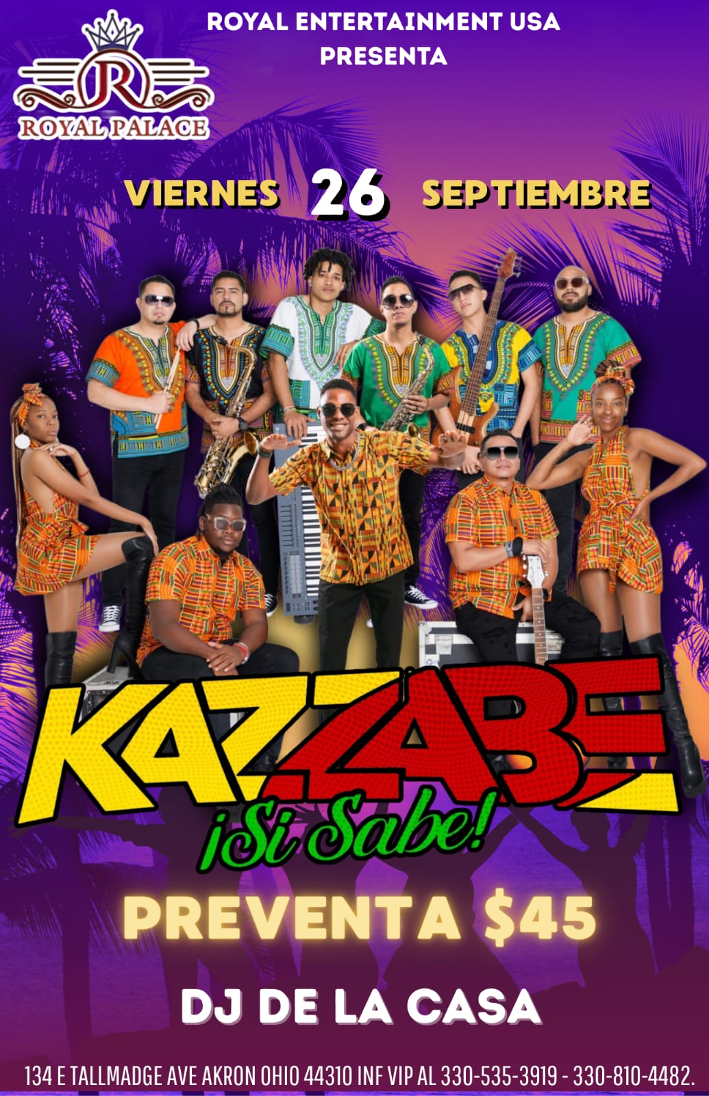 🎶 Kazzabe en Vivo – ¡La Fiesta Que Sí Sabe! 🎶