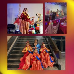 Traditional Nepali dance and cultural performances at the BSA Cultural Event hosted by Royal Palace Akron.