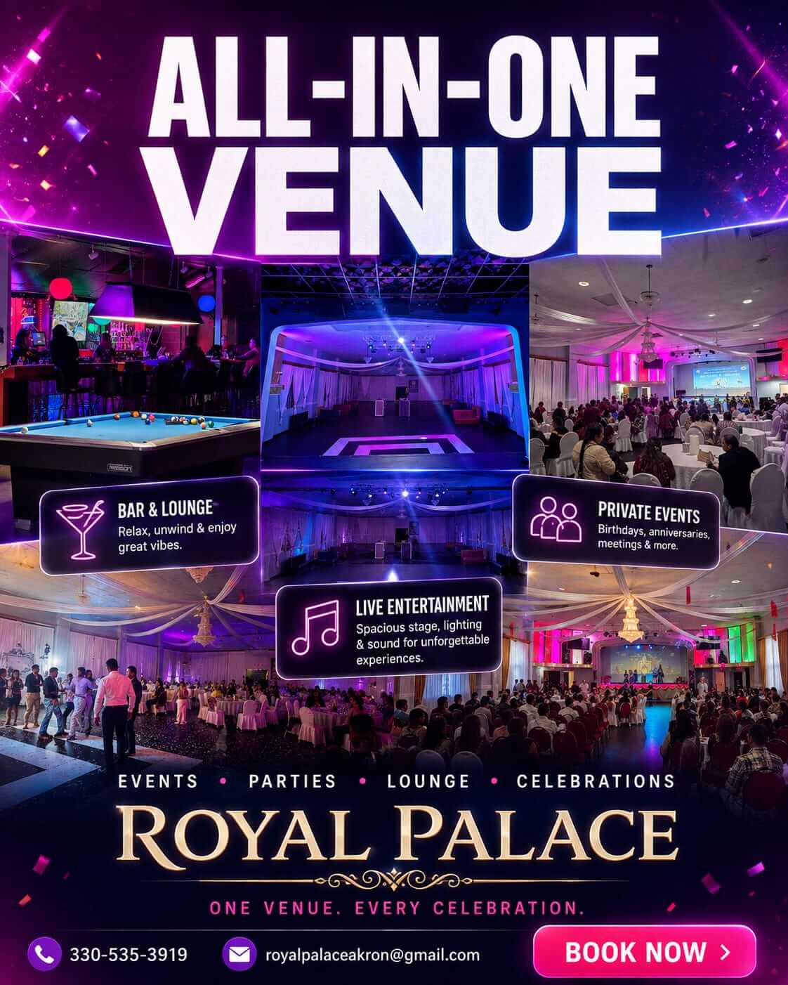 Royal Palace Akron event venue