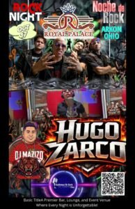 Rock Night in Akron with Hugo Zarco and DJ Mazizo at Royal Palace